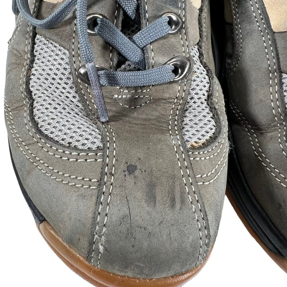 Joya Karl Muller Venezia Light Toning Walking Shoes Womens size 7 EU 37 Gray Tan - Picture 12 of 13